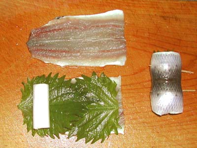 いわしの巻き揚げの作り方